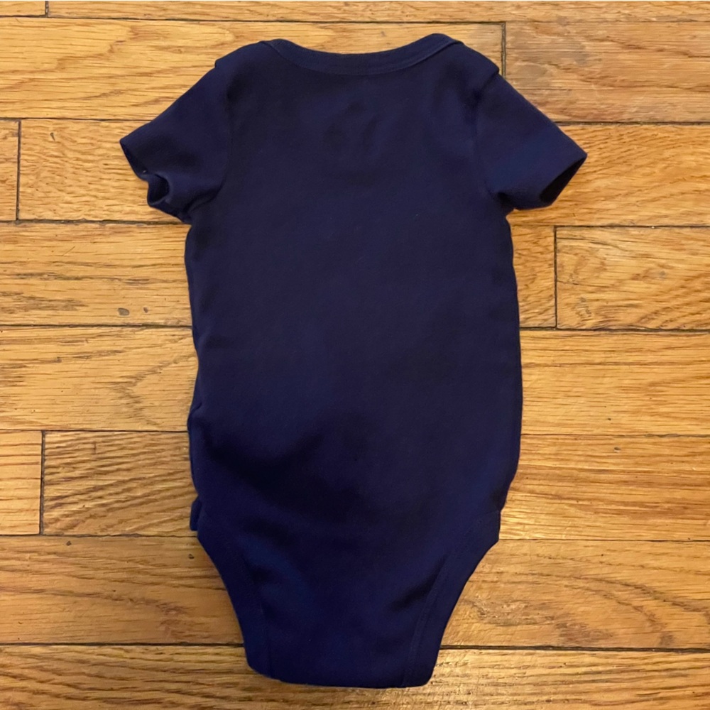 Navy Blue Nike Onesie, Size 0-6 Months - Picture 5 of 5